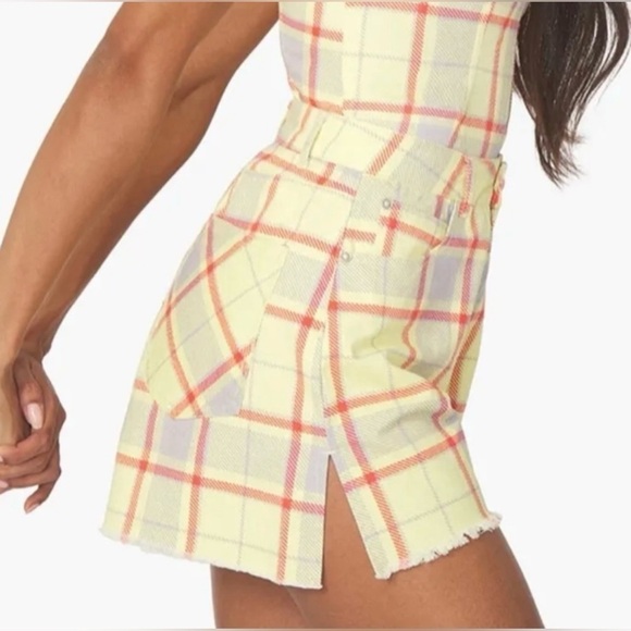 WeWoreWhat The Boyfriend Short in Color Garden Glade Size 25 - Picture 7 of 7